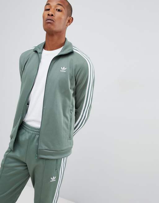 Adidas trainingsanzug cheap grün weiß