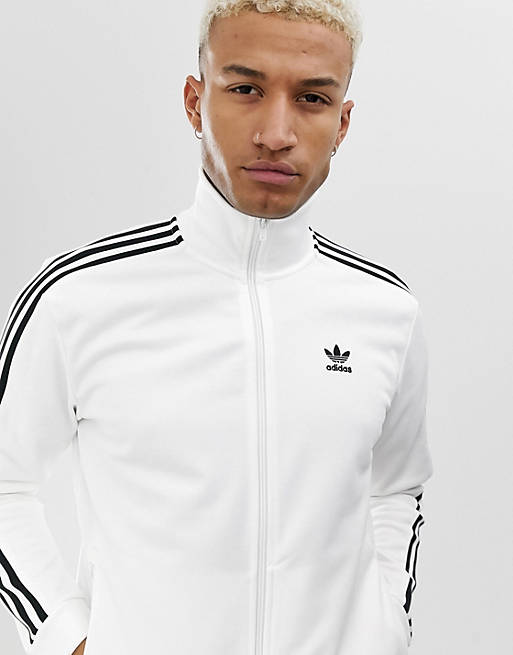 adidas Originals Beckenbauer Track Jacket in white | ASOS