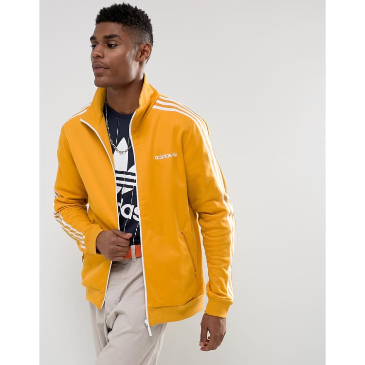 adidas Originals adicolor Beckenbauer Tracksuit in Yellow