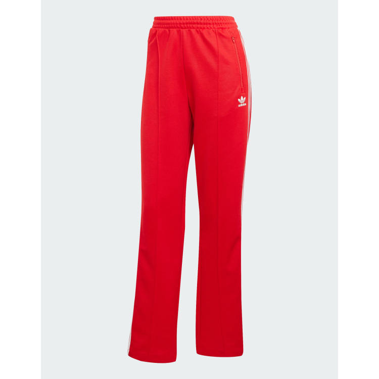 adidas Originals Beckenbauer track pants in better scarlet