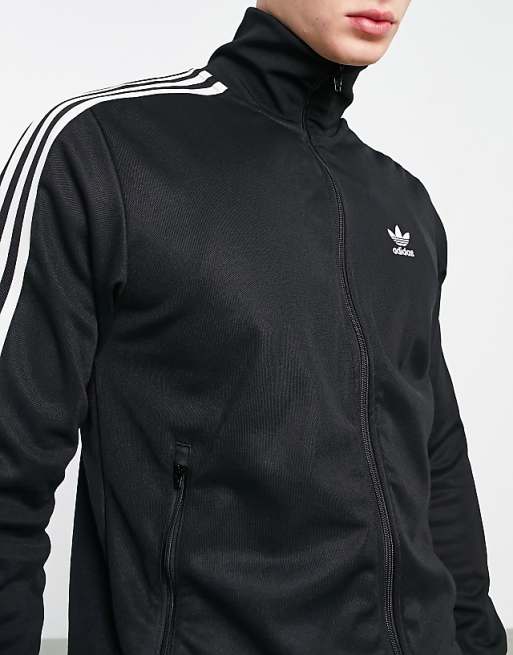 adidas Originals Beckenbauer track top in black | ASOS adidas Originals Beckenbauer track top in black | ASOS