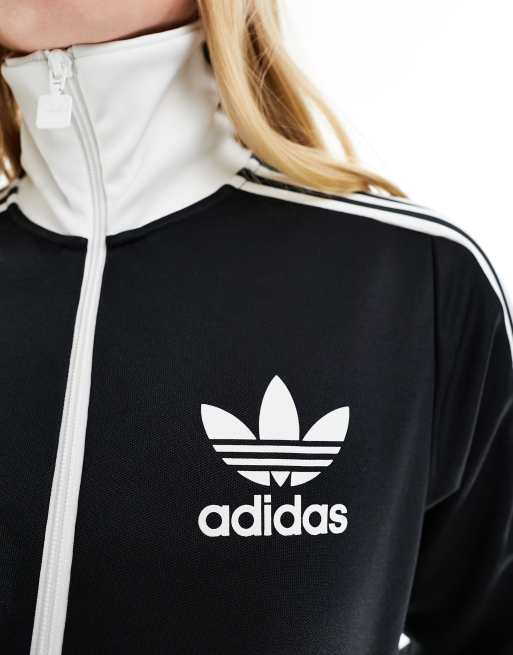 Adidas originals beckenbauer track best sale top black