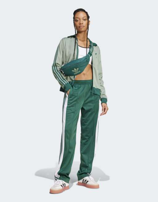 adidas Originals Beckenbauer track top in silver green | ASOS