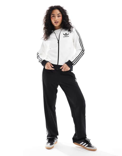 Adidas beckenbauer track top white deals