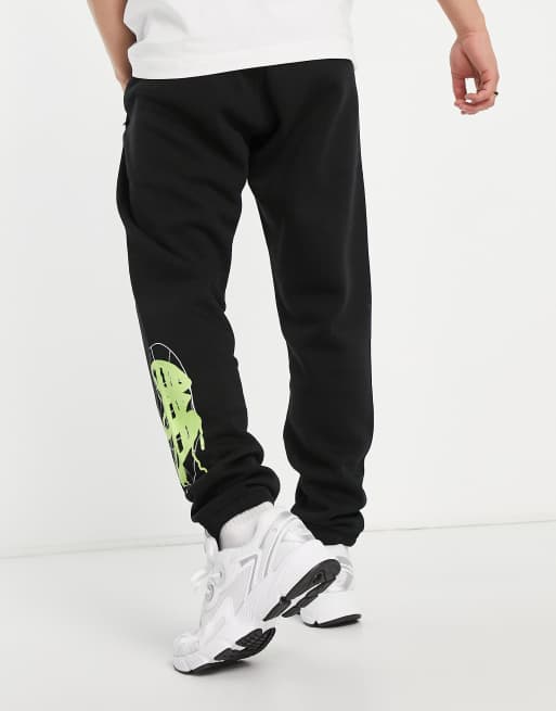 adidas Originals Behind the Trefoil sweatpants in black