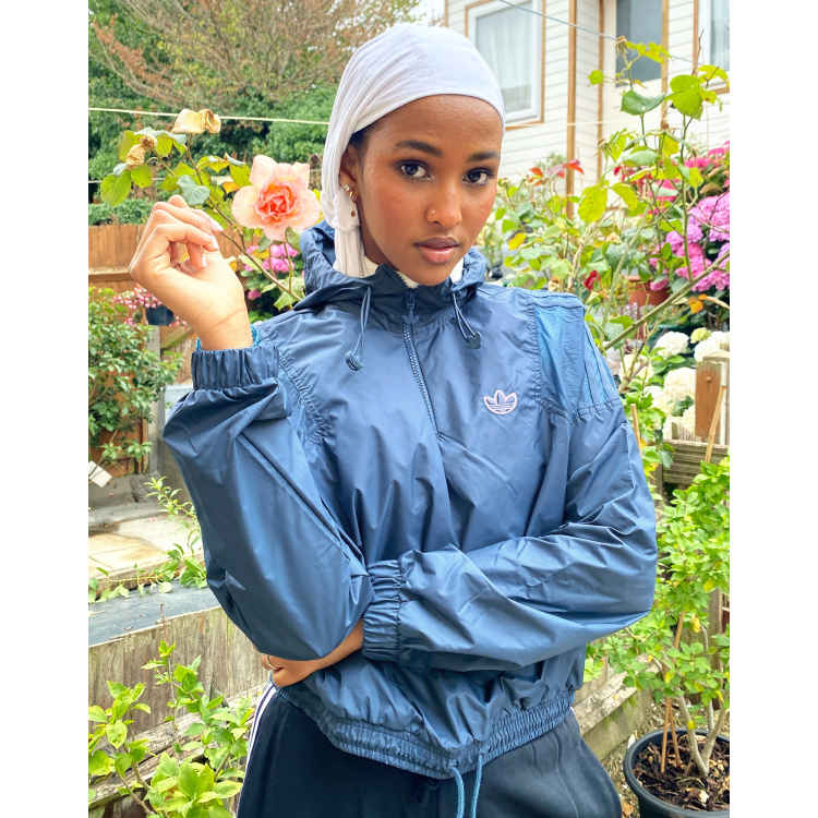 Teal adidas windbreaker cheap