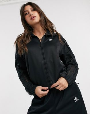 adidas lace track top
