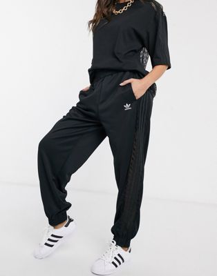 adidas lace tracksuit bottoms