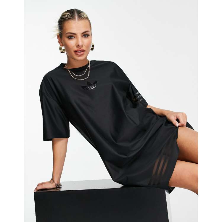 Adidas t shirt dress asos clearance