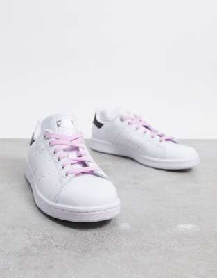 white stan smith laces