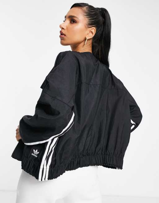 Adidas reflective stripes track jacket 2025