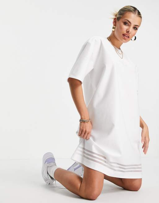 Vestito adidas bianco on sale