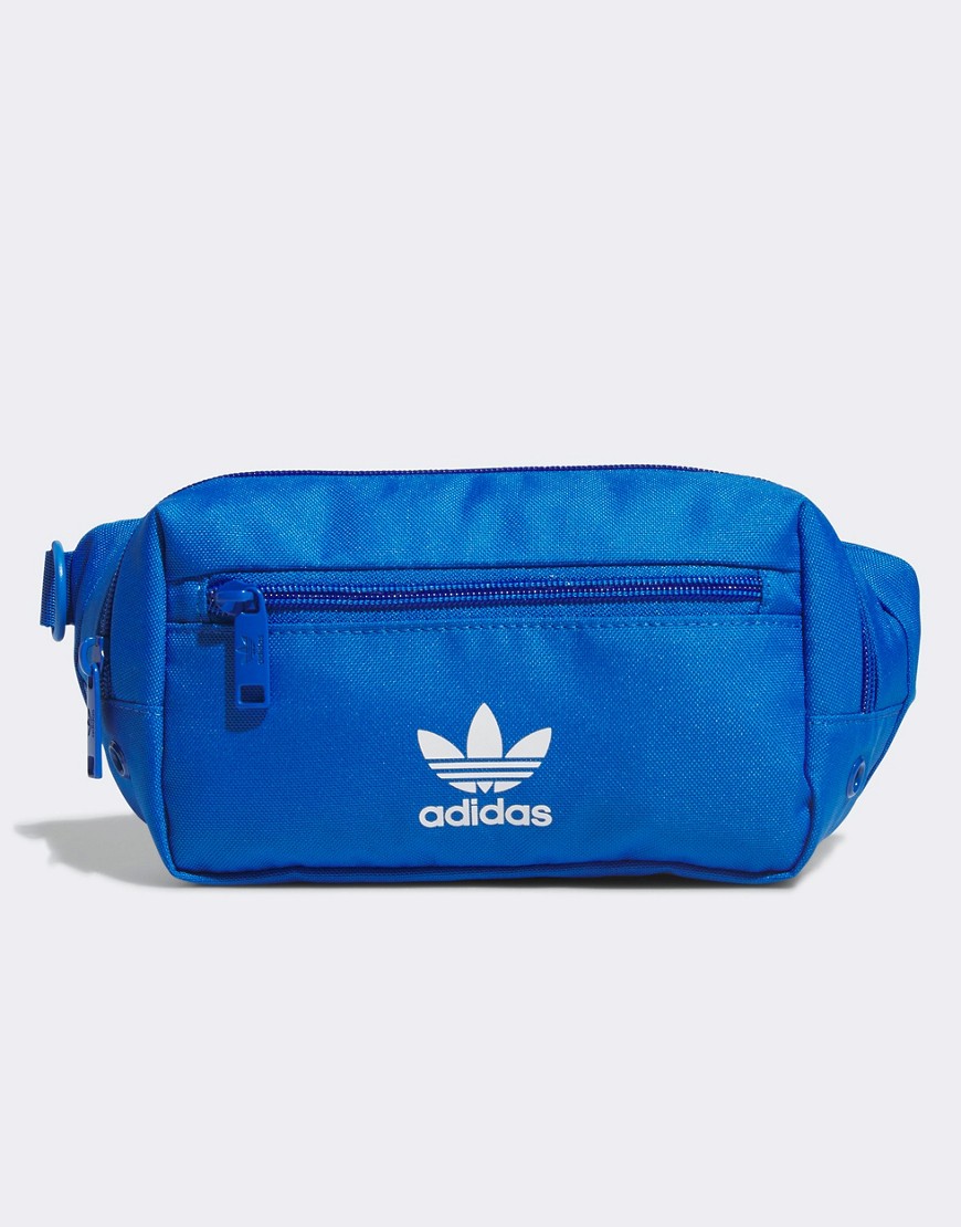 Adidas Originals Belt Bag In Blue