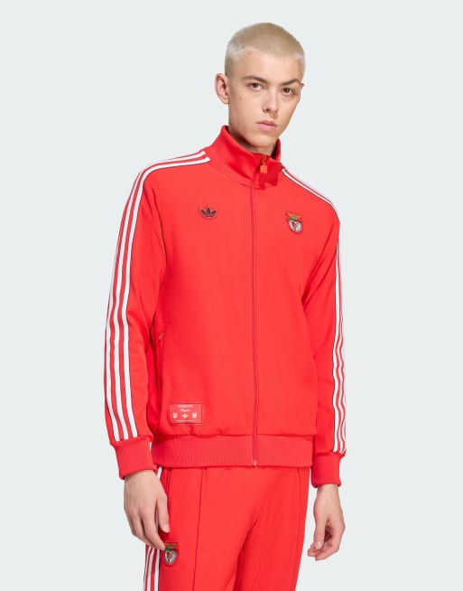 adidas Originals - Benfica - Terrace Icons - Trainingstop in rood