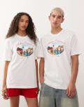 [adidas Originals] adidas Originals Berlin graphic t-shirt in white L white
