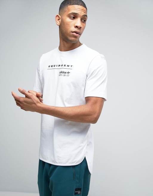 adidas Originals Berlin Pack T shirt a logo EQT Blanc BK7171