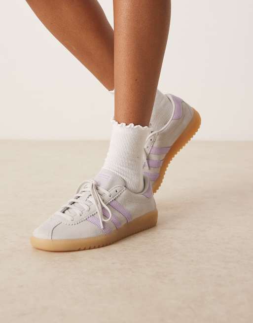 adidas Originals - Bermuda - Baskets - Gris et violet, 4 de 5