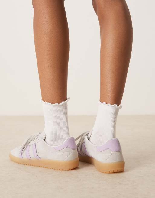 adidas Originals - Bermuda - Baskets - Gris et violet, 5 de 5