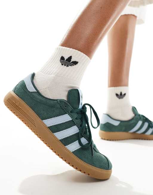 adidas Originals Bermuda Sneaker in Dunkelgrun