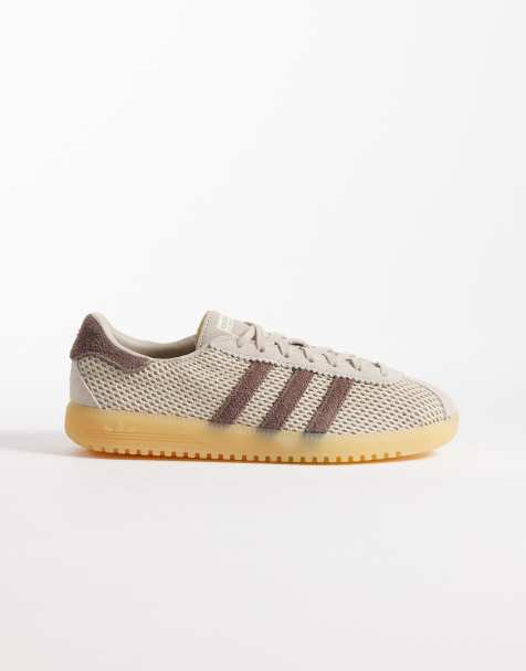 adidas Originals Bermuda sneakers in crochet brown multi - view 1