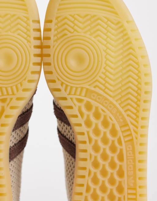 adidas Originals Bermuda sneakers in crochet brown multi | ASOS