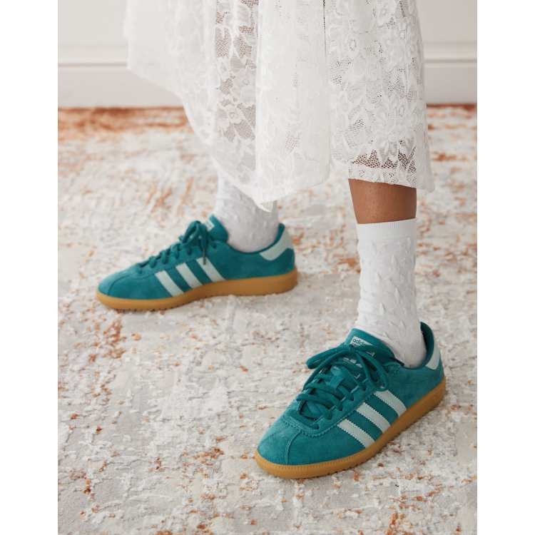 スニーカー adidas Bermuda Greenspark JI2661 Adidas W Bermuda Sneakers BRMD Original Shoes Semi Green