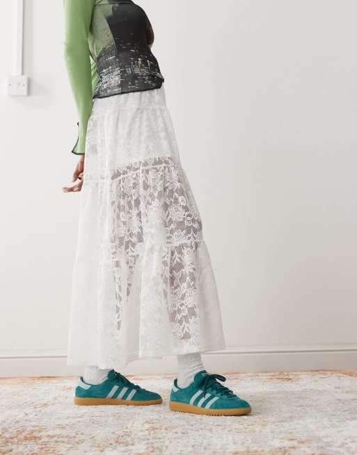 adidas Originals Bermuda sneakers in dark green