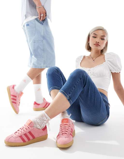 靴 adidas ORIGINALS BERMUDA PINK BEACH Adidas Bermuda Glow Pink Shoes GY7386 | eBay