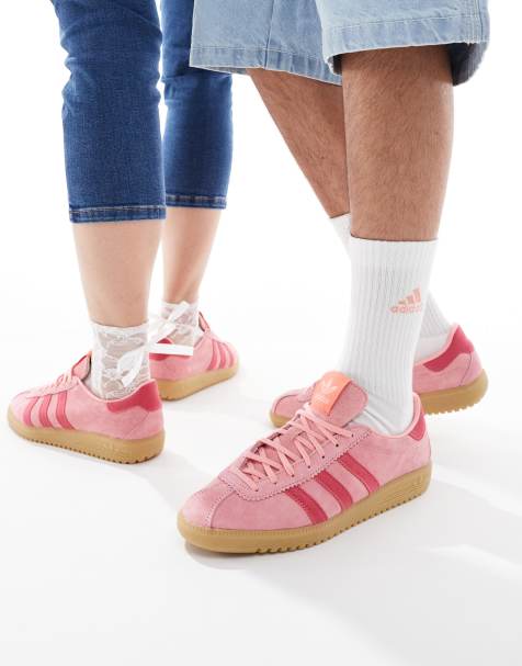 adidas Originals Bermuda trainers in pink - view 1