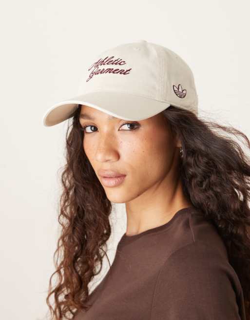 adidas Originals – Biała czapka z daszkiem
