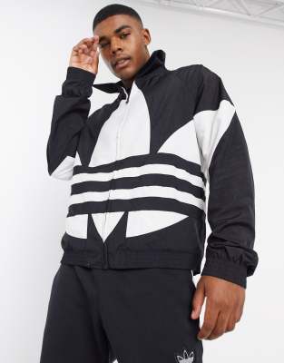 adidas big logo track jacket