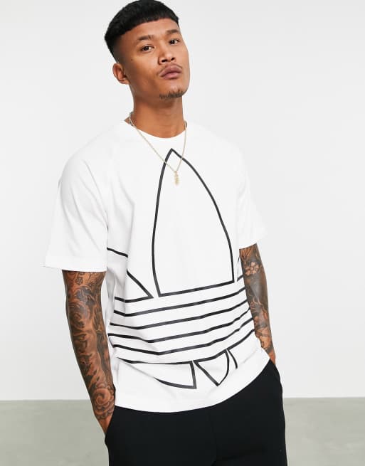 Adidas big trefoil t hot sale shirt