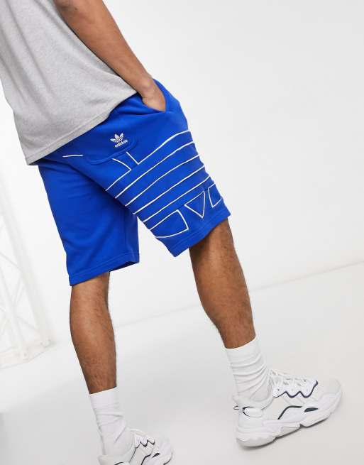 Adidas blue store shorts mens