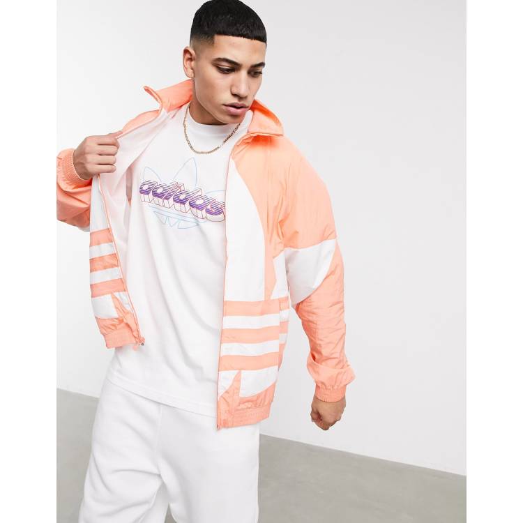 Coral adidas jacket sales