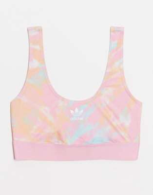 adidas tie dye sports bra