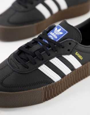 adidas sambarose black gum