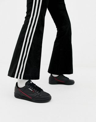 adidas Originals black Continental 80 trainers - ASOS Price Checker