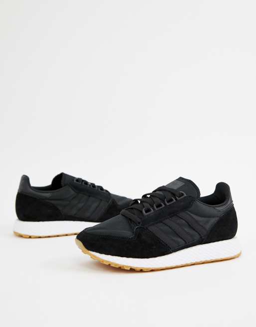 adidas Originals black Forest sneakers | ASOS