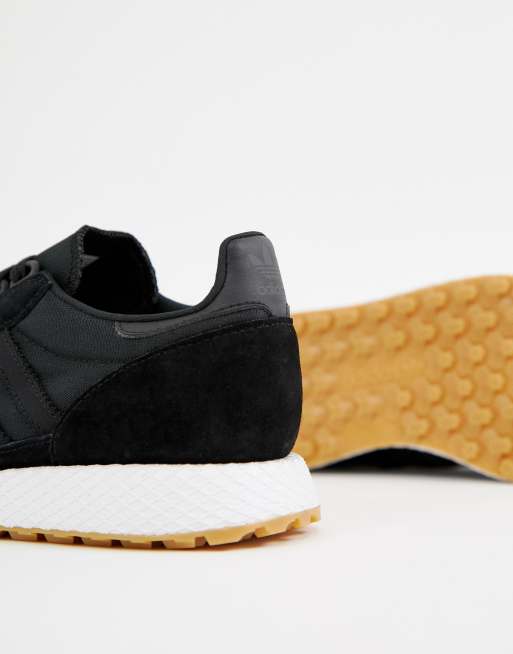 Adidas originals black forest grove trainers sale