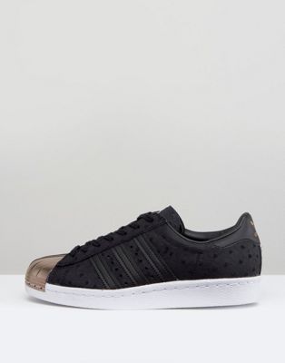black and rose gold adidas