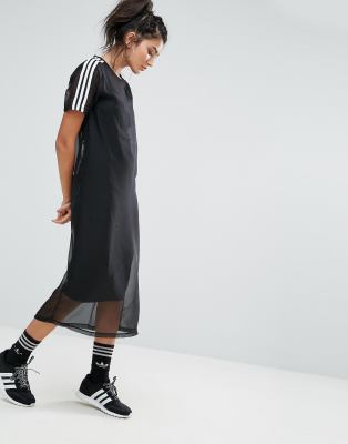 sheer adidas dress