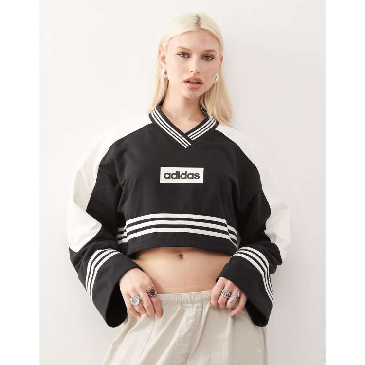 adidas ☆カレッジ☆ブラック☆フードbroken“boro sweat adidas(アディダス) ORIGINALS3FOILHOODIE トレフォイルプル