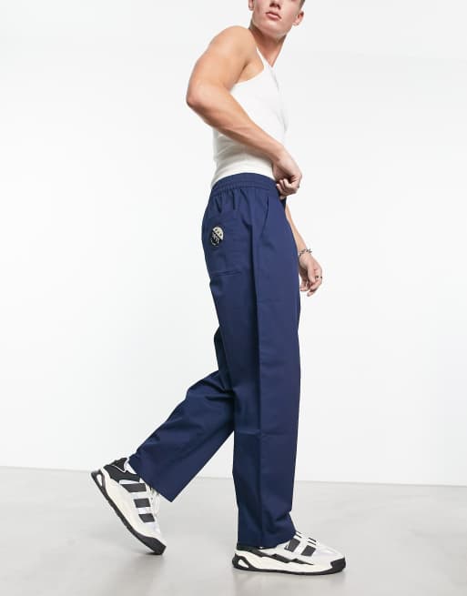 adidas Originals Bloke Pop Chino pants in navy | ASOS