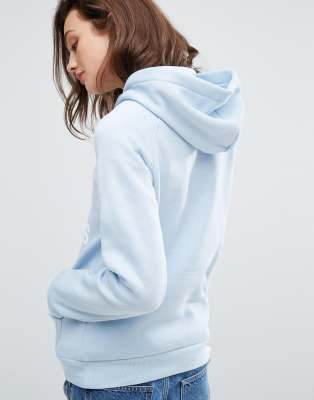 womens light blue adidas hoodie