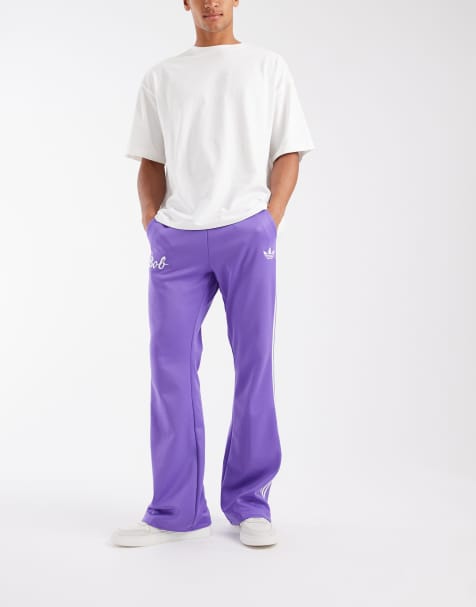adidas Originals Bob Marley pants in purple