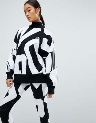 mosquito Arashigaoka cinta adidas Originals Bold Age Graphic Print Sweatshirt | ASOS