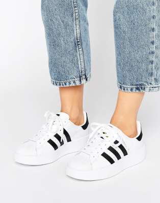 adidas superstar thick sole