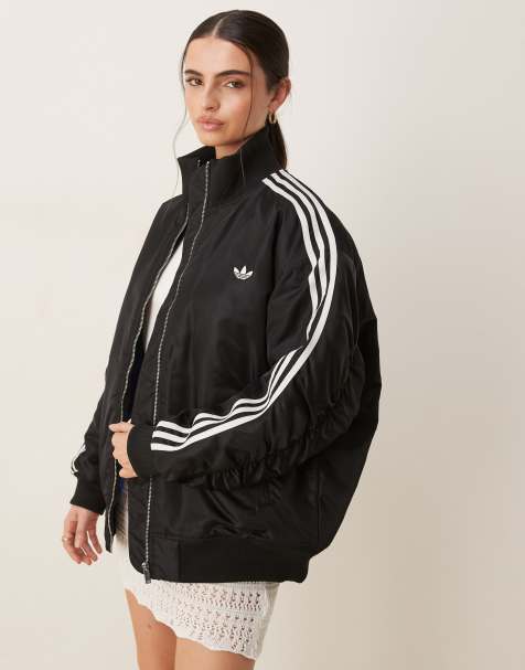 adidas Originals – Bomberjacke in Schwarz - view 1