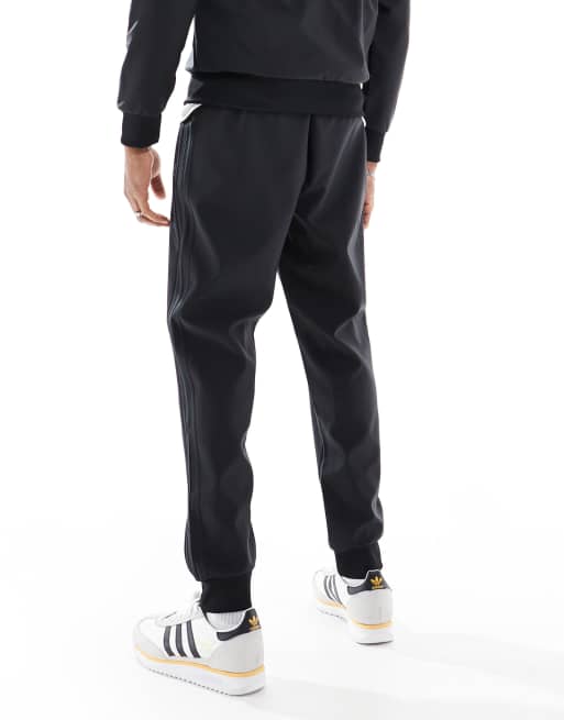 Adidas Pantaloni Neri Uomo Sportivi Adidas Originals Bonded SST