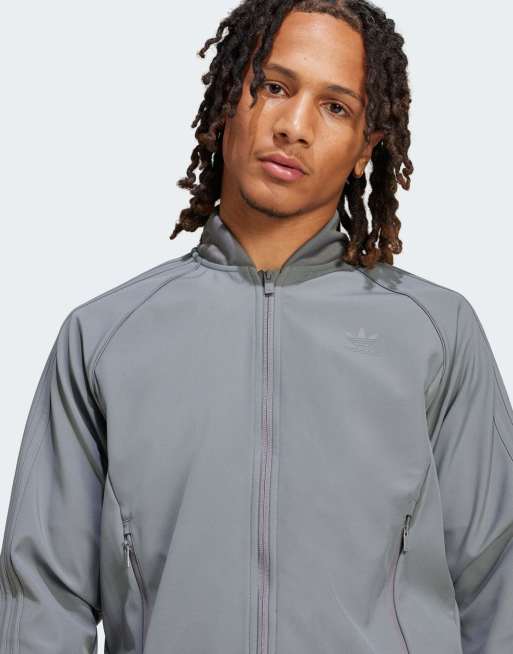 adidas Originals – Bonded SST – Trainingsoberteil in graue Vier, 2 von 4